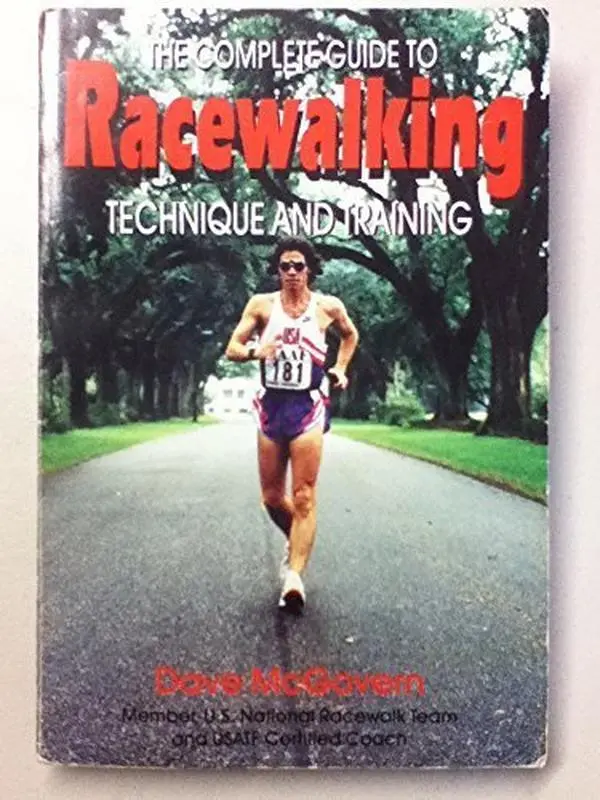 USED Book - The Complete Guide to Racewalking: Technique and Training by Dave McGovern (Paperback) - english