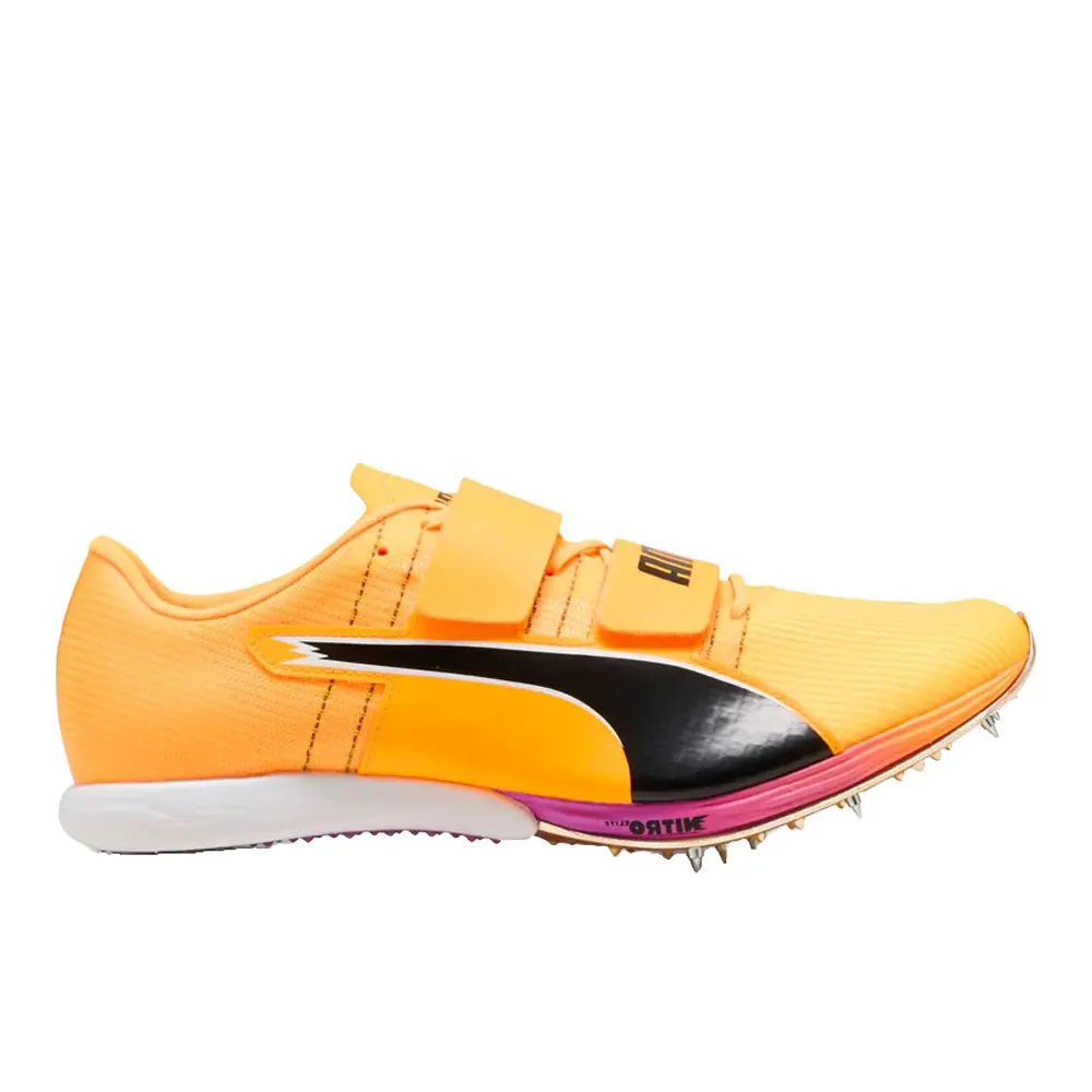 PUMA Mens Evospeed Triple Jump Nitro Elite Running Sneakers Shoes - Orange