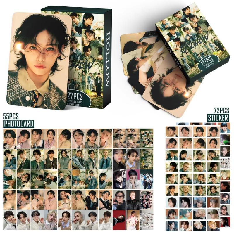 127pcs New Album KARMA HOP Photo Card Stickers Kpop Merch Lomo Cards Set Fans Collection Cards Gift