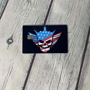 Wrestling credit card skin sticker decal