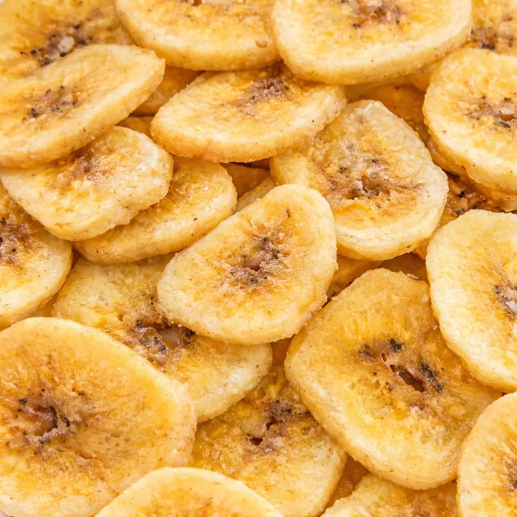 EverSnax Sweetened Dried Banana Chips - Sweetened Crispy Dried Fruits Snack, Crisp Texture, Resealable 1 lb Bag