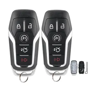 2 Replacement Keyless Remote Smart Key Shell Case For Ford Explorer Fusion Mustang Edge  Lincoln MKZ MKC MKX 2013 2014 2015 2016 2017