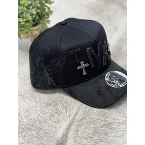 MX Rhinestone Metal Crosses Luxury Snapback RHC Edition Hat