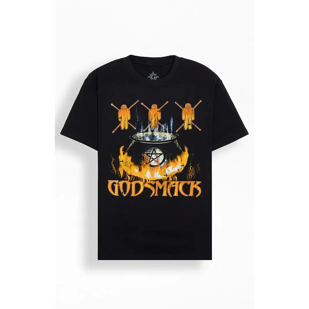 PacSun Men's Godsmack Cauldron T-Shirt - Multicolor