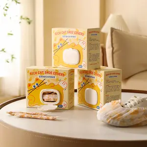 Cartoon Disposable Pull-out Wall-mounted Household Guest Foot Covers Thickened Non-slip