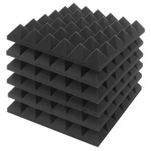 Pyramid Design Acoustic Foam Panel, High Density & Fire Resistant Acoustic Panel, Sound Panel, Studio Foam for Wall & Ceiling
