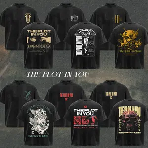 [COLLECTION] The Plot In You TPIY Band T-Shirt Collection, Modern Emotional Metalcore Graphic Tee, Dark Alternative Rock Shirt, Suffering Angel Ghost Crown Aesthetic Merch, Gift for TPIY Fans, Unisex Merch for Men & Women