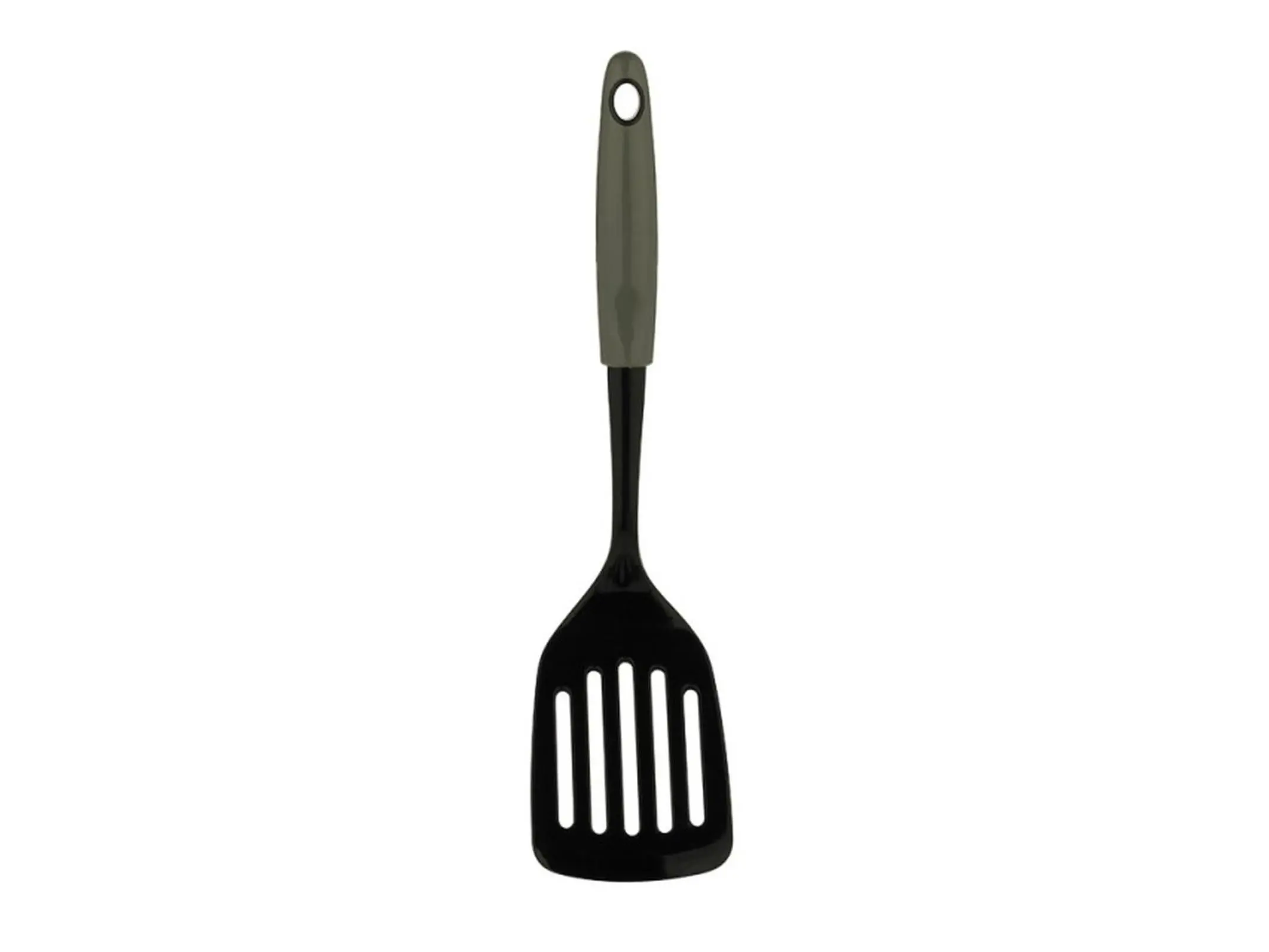 12011 Kitchen Utensils, 12 in. Select Long Handle Nylon Turner - Gray, Pack of 3