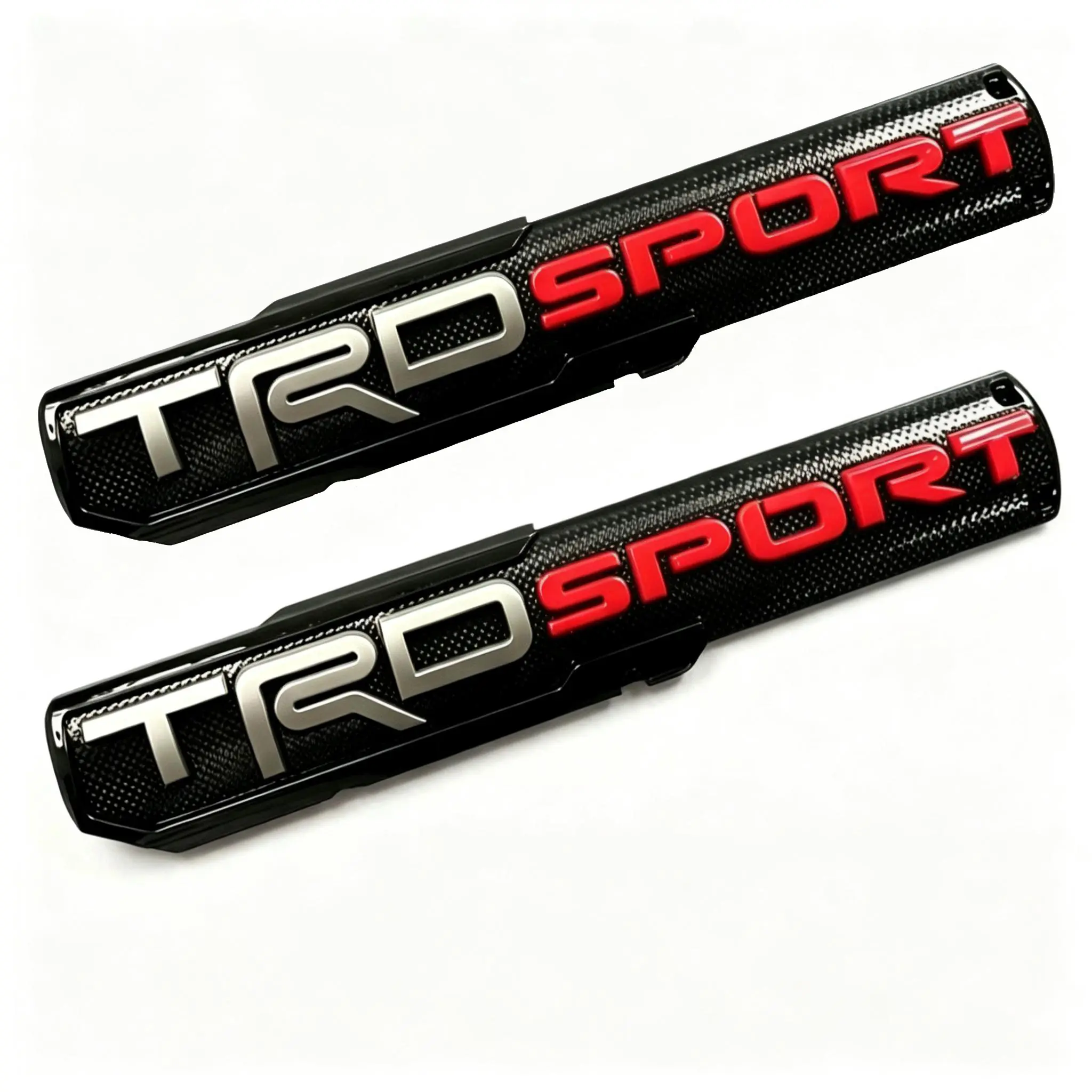2PCS Sport Offroad Car Emblem Nameplate Badges for Tacoma Tundra 4Runner, fender side badges (TRD PRO, SPORT)