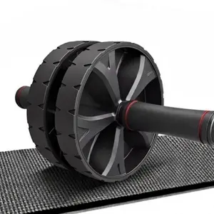 Ab Dominate Dual-Wheel Ab Roller Wheel for Abs and Core — No-Slip Dual-Wheels, Silent Design — Ab Exercise Board Ab Crunch Trainer