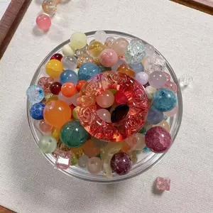 Assorted DIY Beads for Jewelry Making for Your Craft, mixed stone & glass beads