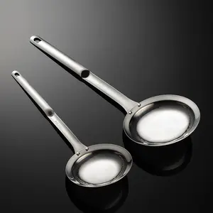 2025 New 304 Stainless Steel Strainer Spoon Extra Fine Mesh Strainer with Handle,Fine Mesh Stainless Steel Colander,  Fine Mesh Colander Spoon Strainer Oil Filter,Food Strainer Kitchen Gadget