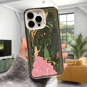 Wicked Mobile Phone Cover, Compatible with iPhone 17 16 15 14 13 12 11 Air Pro Max Plus,in Black TPU Material for Protection Colorful Cellphone Casing.