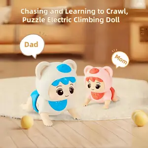 Baby Toy for 18 Months, Interactive Musical Crawling Toy with Sounds, Sensory Development, Unisex Gift for Boys & Girls