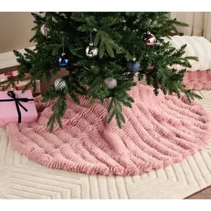 BFF Collection 54" Slouched Faux Fur christmas Tree Skirt
