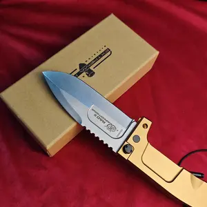 Extrema Ratio Premium Folding Pocket Knife with N690 Stainless Steel Blade and 6061 Aluminum Handle Elegant Collectible Gift for Men Ideal for Outdoor Use Cooking and Everyday Carry