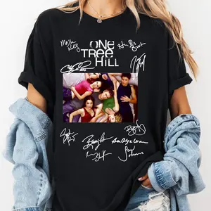 One Tree Hill Signature Autographed T-Shirt/ Sweatshirt, TV Show Nathan Scott - Lucas Scott, One Tree Hill Shirt for fans
