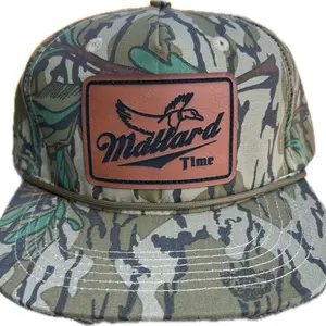 Mallard Time Mossy Oak Goat Rope Camo Hat