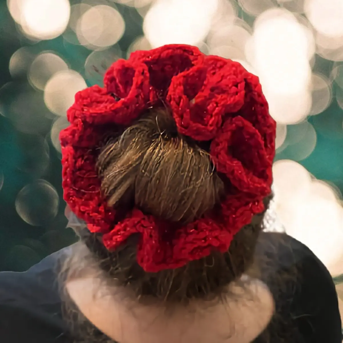 Crochet Hair Scrunchies