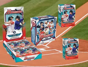 1x 2026 Bowman baseball hobby box & 1x 2026 Bowman baseball mega box & 2x 2026 Bowman baseball blaster boxes - PYT break - 4 total boxes - 260527-3