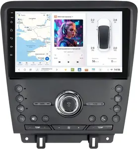 Android Car Radio Stereo for Ford Mustang 2010-2014 | 10 Inch Touch Screen Head Unit | Wireless Apple CarPlay & Android Auto | 4GB RAM 64GB ROM