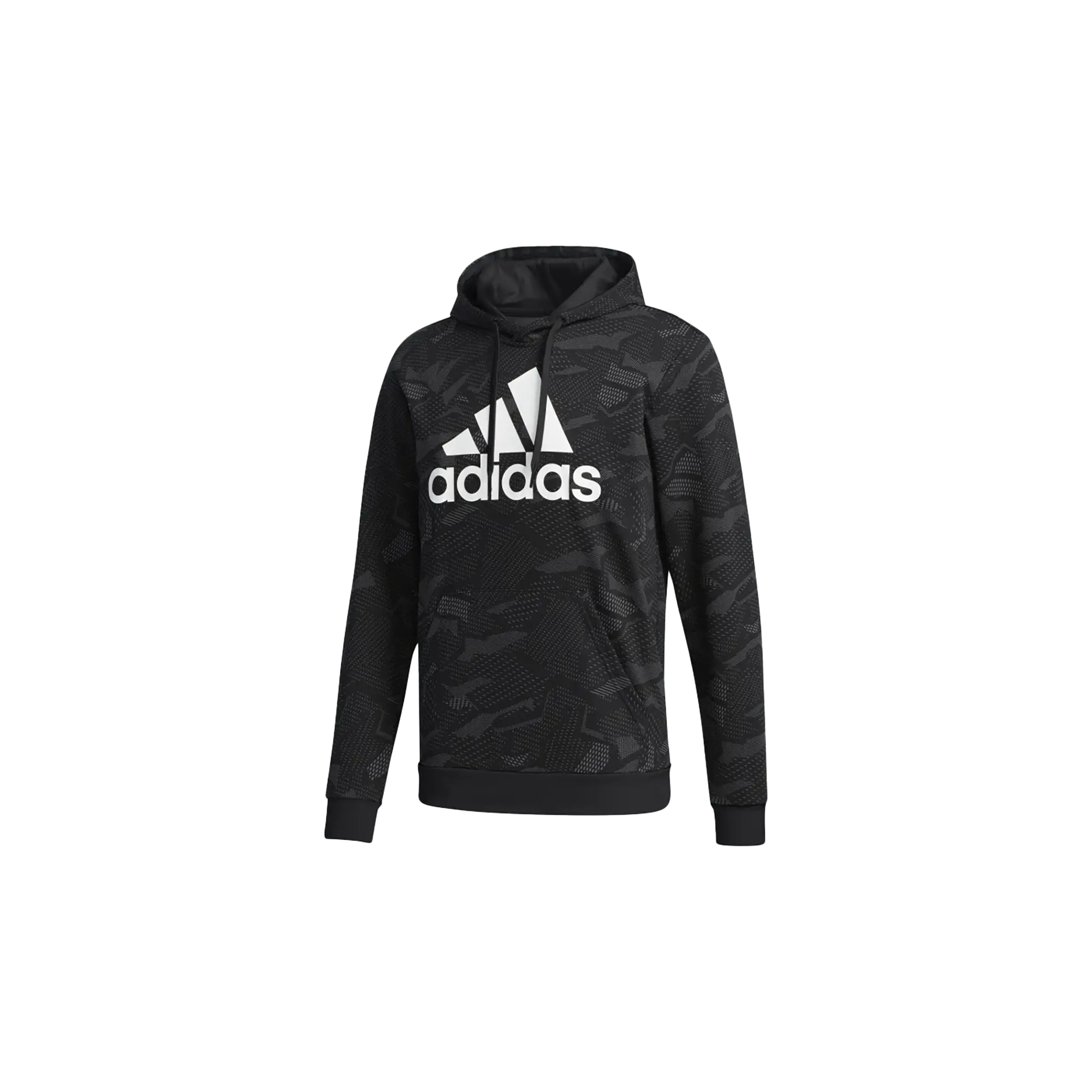 Essentials AOP Hoodie "Black / White" GD5489