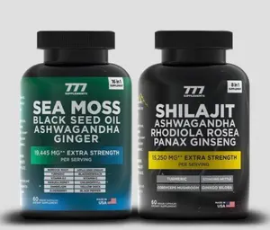 777 Shilajit & Sea Moss Capsules – Extra Strength Wellness & Vitality Support