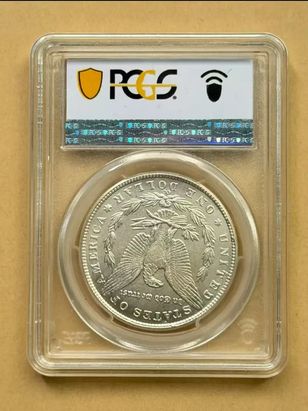 1885-CC Carson City Mint Morgan Silver Dollar Coin PCGSMS66 Gold Shield Certified, Original Luster NumismaticCollectible for Enthusiasts