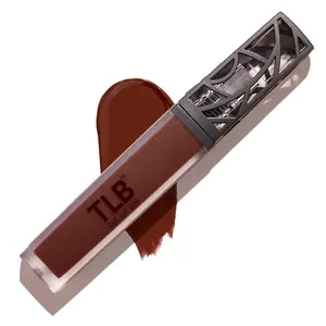 The Lip Bar - Nonstop Liquid Matte Lipstick, Savage (Chocolate Red-Brown) - High Pigment - One Swipe - Long Lasting - Jojoba Oil & Vitamin E - Vegan & Cruelty Free - Makeup & Cosmetics - .24 fl oz