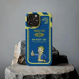 Fallout Vault-Tec Vault Boy Slim iPhone Case - Fallout Phone Case, Vault Tec, Suitable for iPhone 17-12Pro Max/Plus