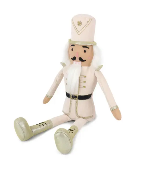 Cream & Gold Nutcracker