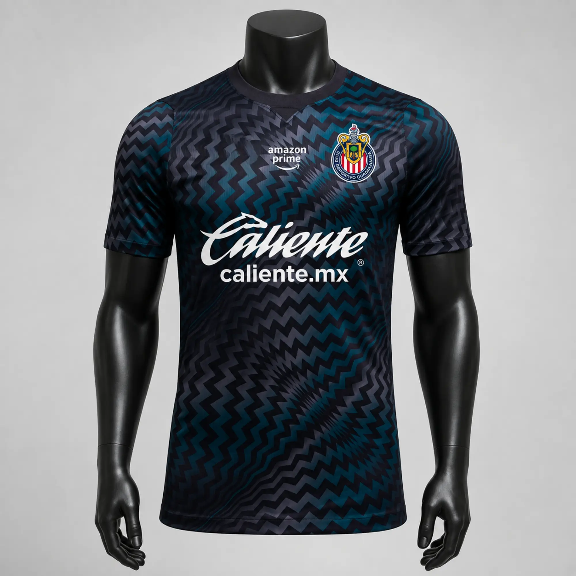 [Today Sale] - Chivas De Guadalajara 2026-27 GK 1 Soccer Jersey - Full Print Logo