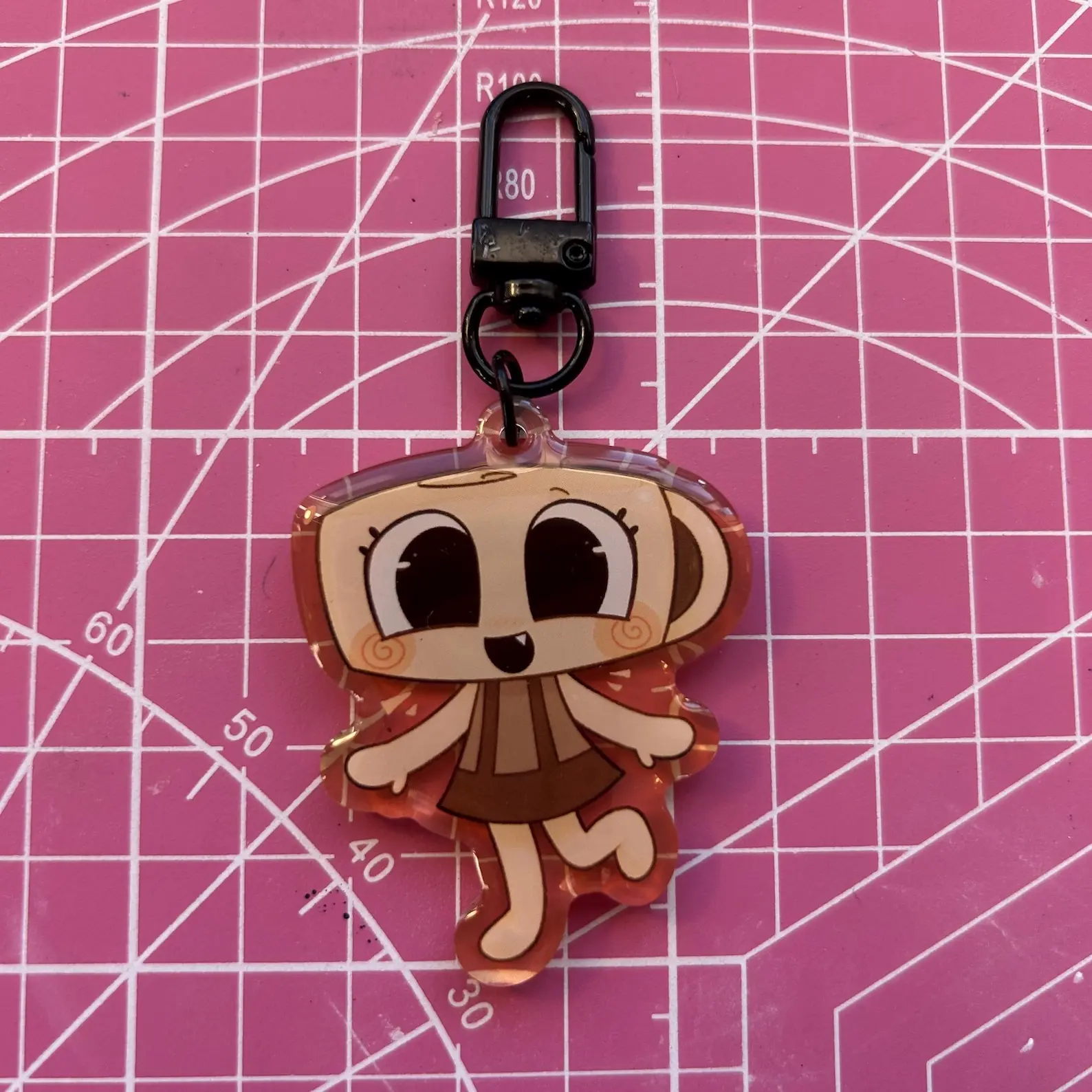 Dandy's World Acrylic Keychains – Featuring Main Toons Like Pebble