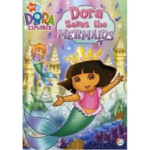 USED-Dora the Explorer: Dora Saves the Mermaids (DVD)