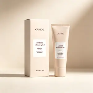 OUHOE Exfoliating Gel 50g – Deep Cleansing & Moisturizing – Gentle Face & Body Scrub for All Skin Types