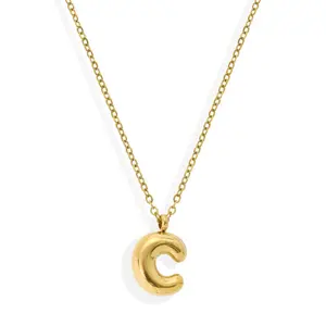 EVRY JEWELS Gold or Silver Plated Women's Hypoallergenic She's So Bubbly Necklace