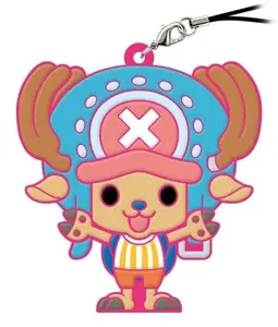 One Piece Tony Tony Chopper Thick Rubber Charm Keychain