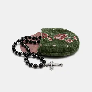 Bouquet Rose Arugula Green Series Rosary Bag