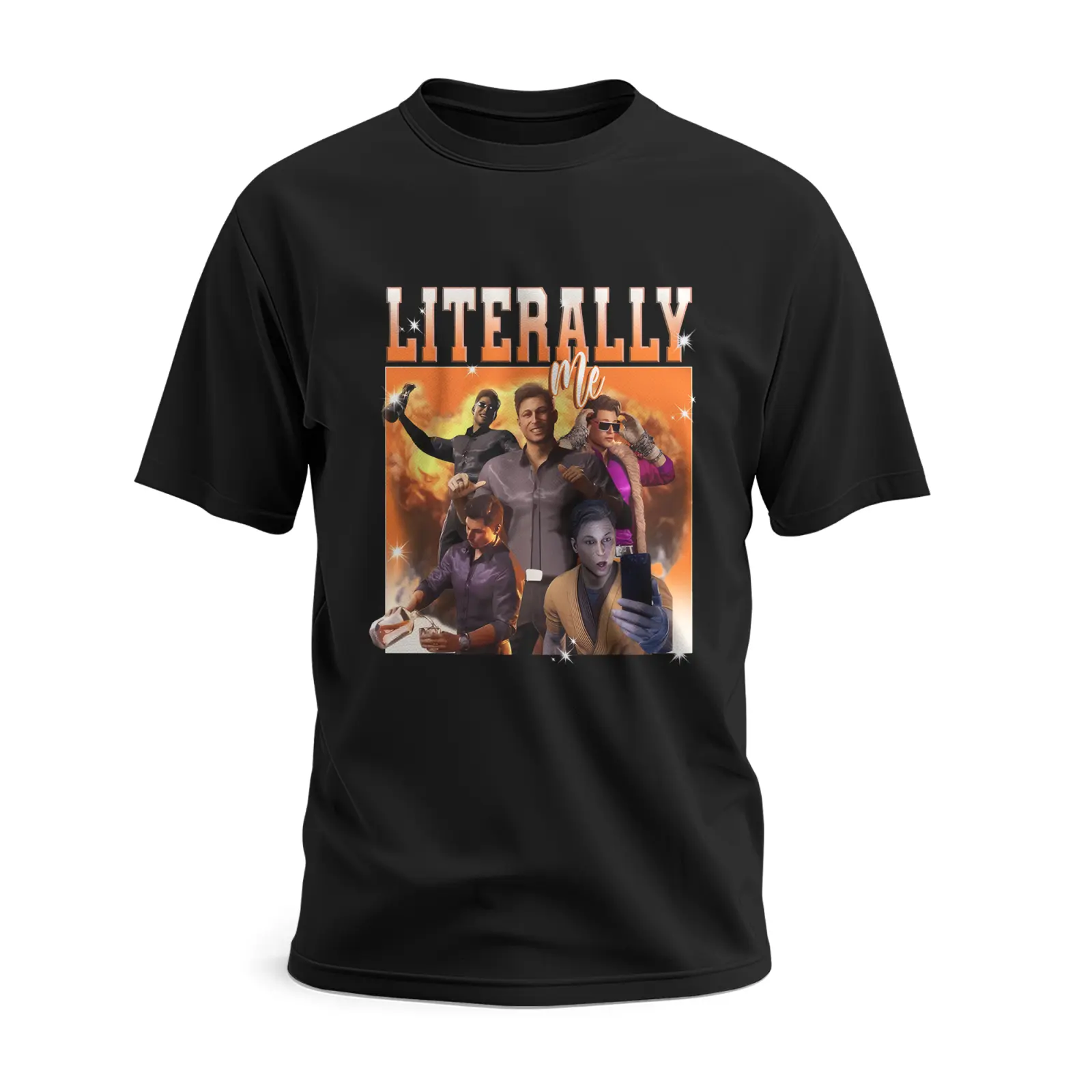 T-Shirt Johnny Tee Gift for Men Women Cage Big Boy Event Literally Sleeve Girl Me Unisex Shirts Novelty Family Short Shirt Friend