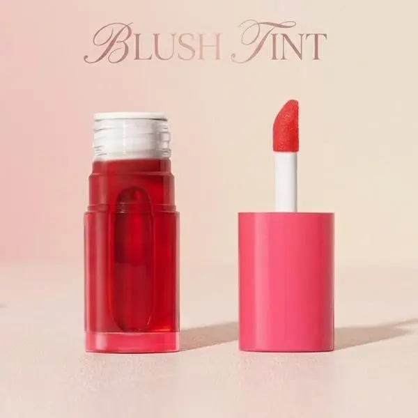 Sheer For It Blush Tint, Left On Red | Multi-Use, Long-Lasting Lip & Cheek Makeup, Creates A Natural Flush Finish, Vegan & Cruelty-Free