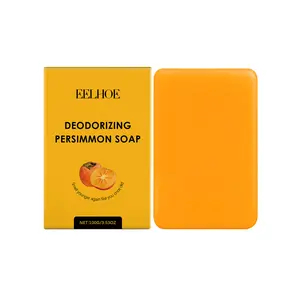 Persimmon Soap Bar for Old People Smell, Natural body Wash Soaps for for Old People Smell Eliminating Body Odor, Gentle Bar Soap for Women & Men, All Skin Types Body Odor Soap