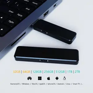 2TB Solid State USB Flash Drive Type-C / USB 3.2 Write Protection Anti-Virus for PC Mac Mobile Phones