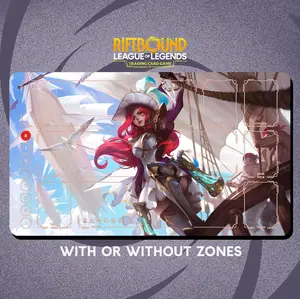 Miss Fortune Battle Queen Playmat Stitched Edges Riftbound Trading Card Game