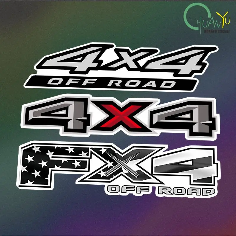 New F-150 New Raptor RAPTOR Car Decal Pull F150 Cargo Box 4X4 FX4 Decoration Modification Car Sticker