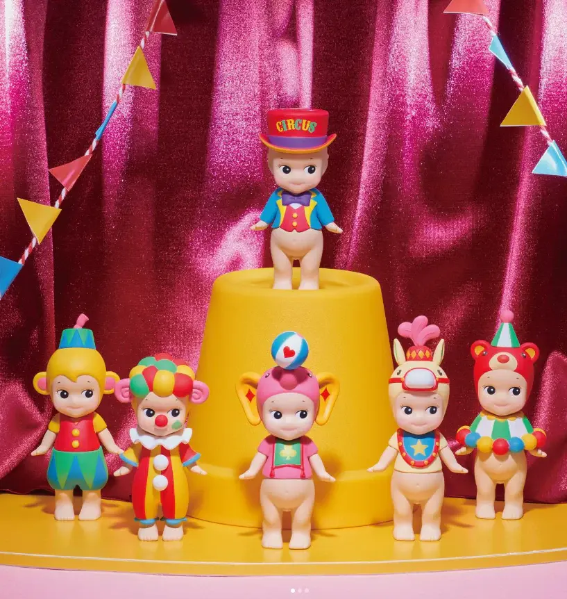 Sonny Angels Circus Series Mini Figures Desktop Decoration Collectible