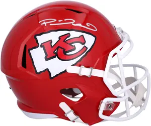 Patrick Mahomes Kansas City Chiefs Autographed Super Bowl LVIII Champions Riddell Speed Replica Helmet - Fanatics Authentic Certified