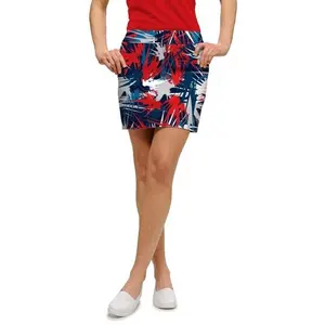 Loudmouth Golf: Women's StretchTech Skort - Icicles