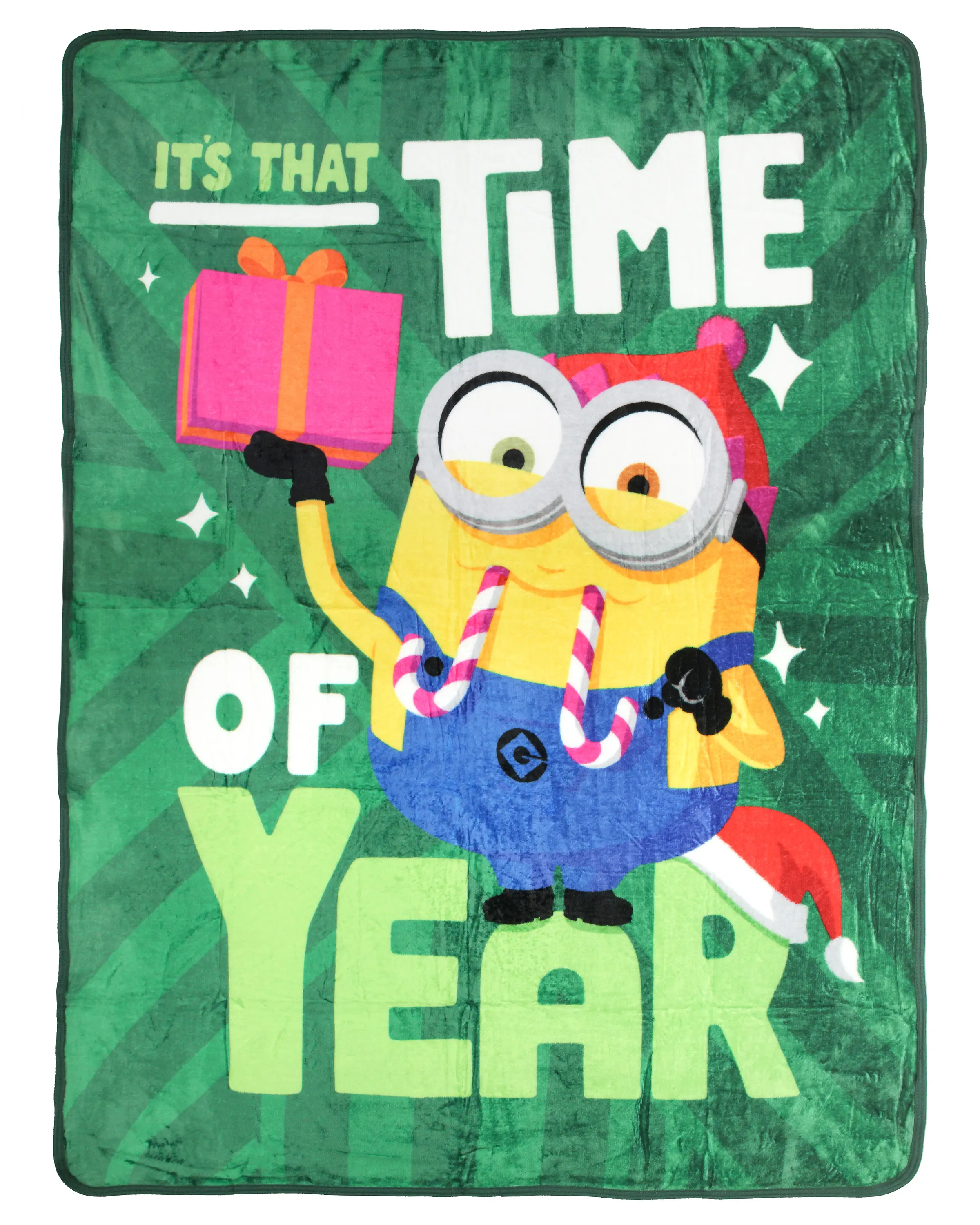 Despicable Me Minion Theme Throw Blanket, 46"x60" Soft Comfy Super Fluffy Fleece Blanket for Bed, Couch, Holiday Christmas Use, Soft Comfy Blanket, Minion Theme Throws