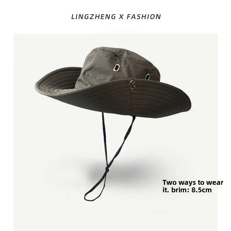 Cowboy hat - military green