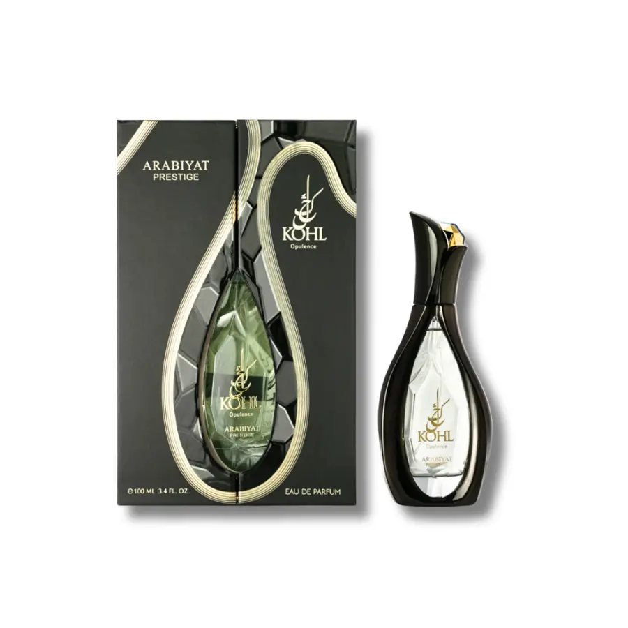 Arabiyat Kohl Opulence Eau de Parfum, an Elegant Aromatic Citrus and Woody Fragrance, Long-lasting Unisex Perfume Spray, 3.4 fl oz, Edp Perfume Spray, Elegant Scent